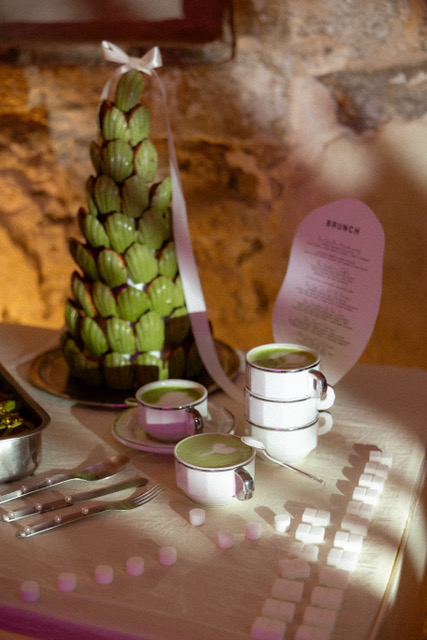 Brunch matcha mariage éditorial Hidden Romance Ocha Matcha Toulouse — sélection de neuf photographies par Mathilde B Photography